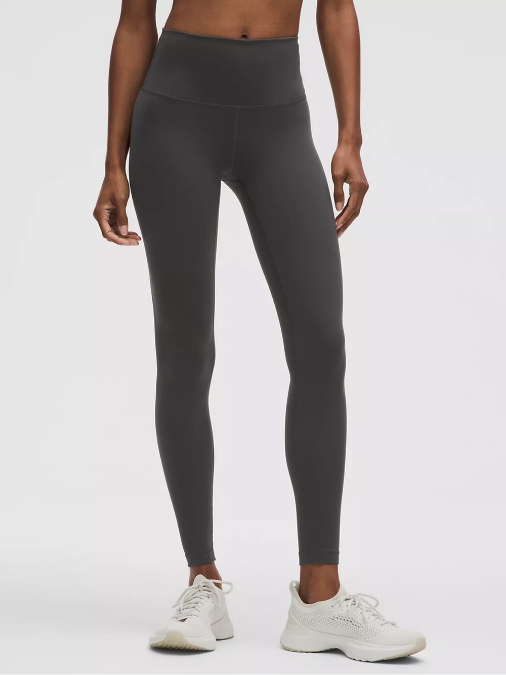 Lululemon wundertrain high rise tights graphite grey size 6